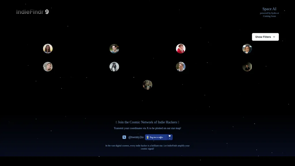 IndieFindr website