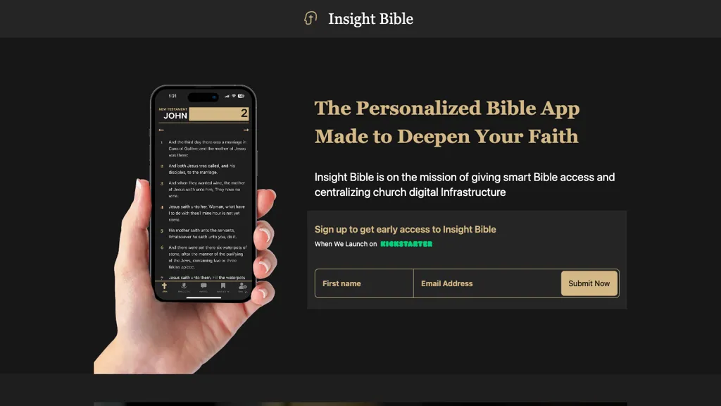 Insight Bible website