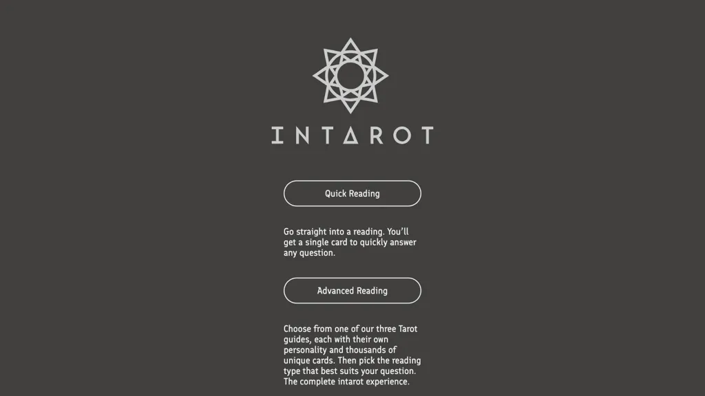 Intarot website