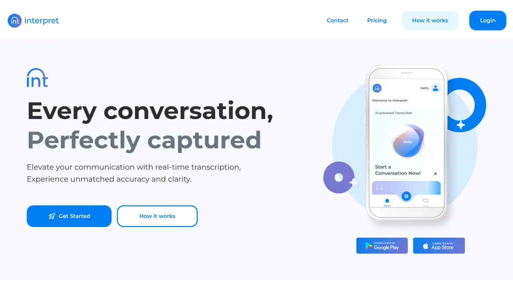 Interpret AI website