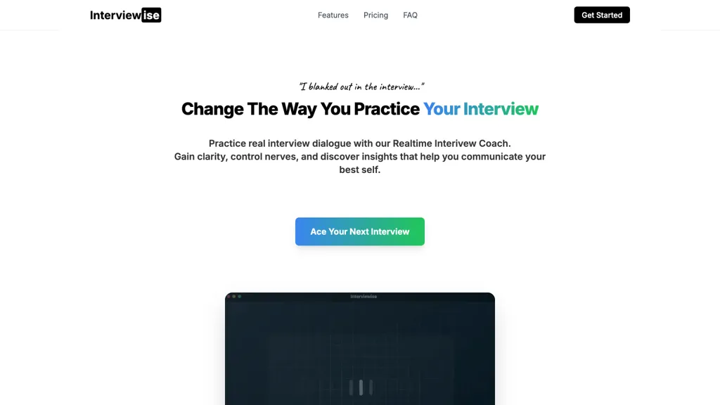 Interviewise website