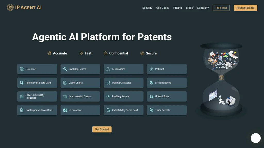 ipagent.ai AI tool screenshot