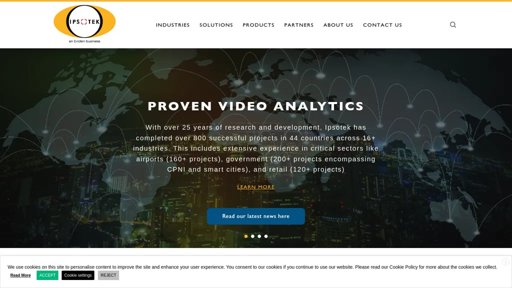 ipsotek.com website