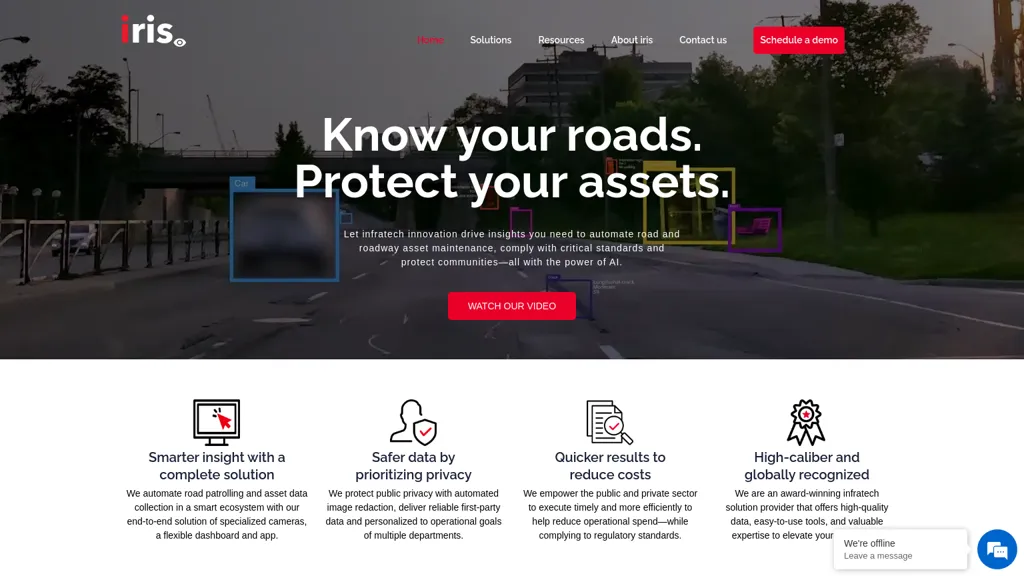 irisradgroup.com website