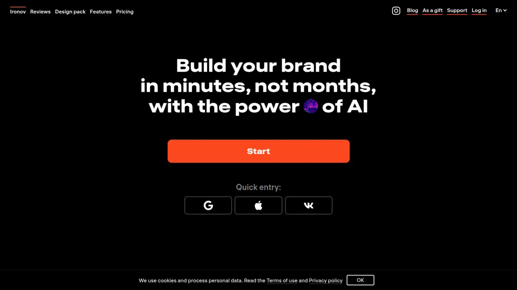 ironov.ai AI tool screenshot