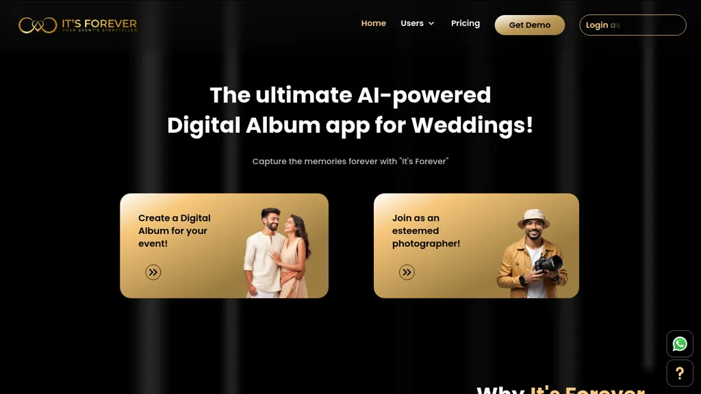 It's Forever website