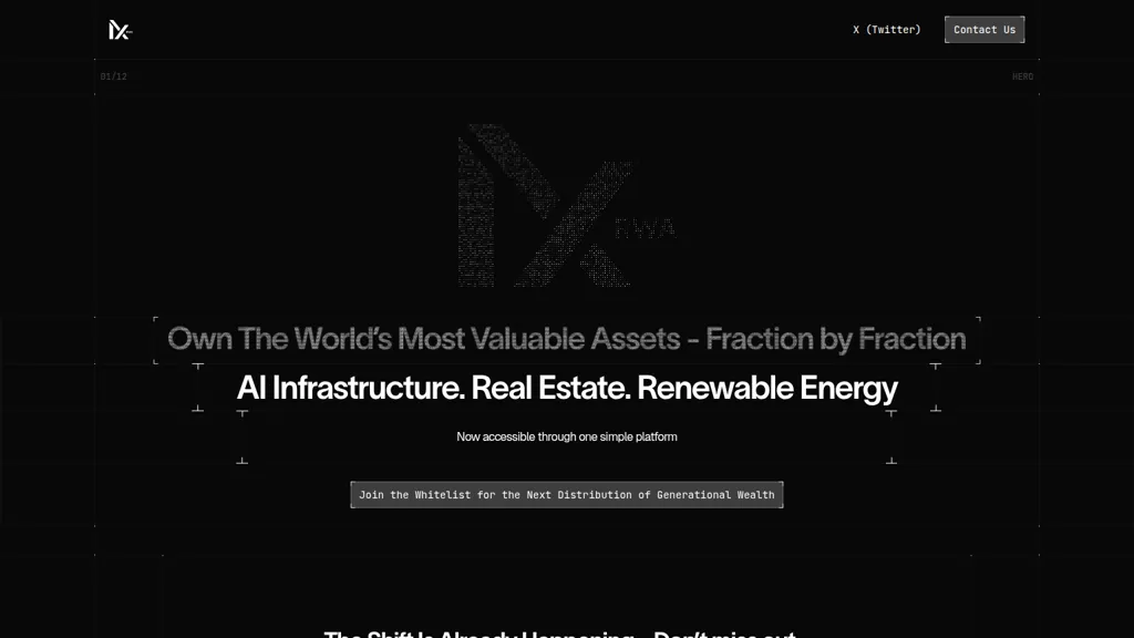 IX RWA  AI tool screenshot