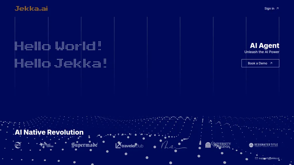 Jekka.ai Chatbot AI tool screenshot
