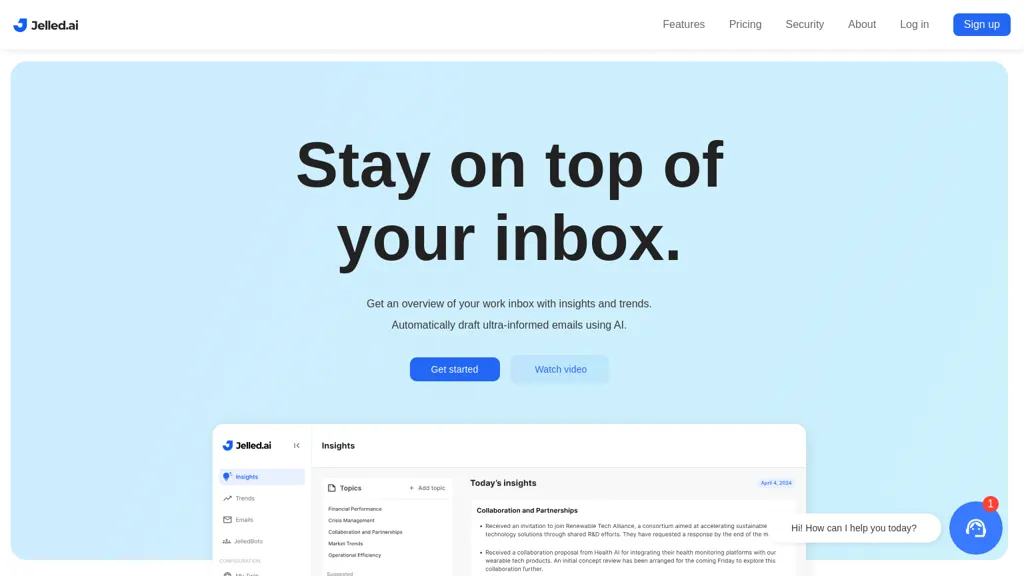 Jelled.ai website