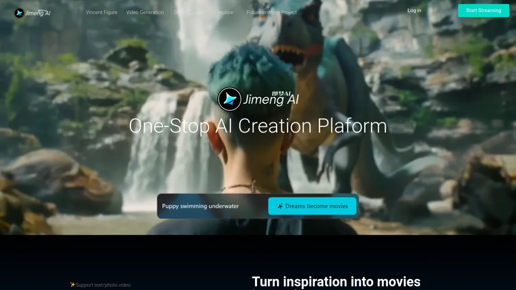 Jimeng ai website
