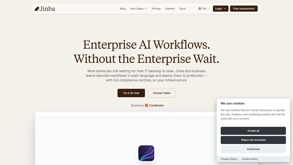 Jinba Flow screenshot