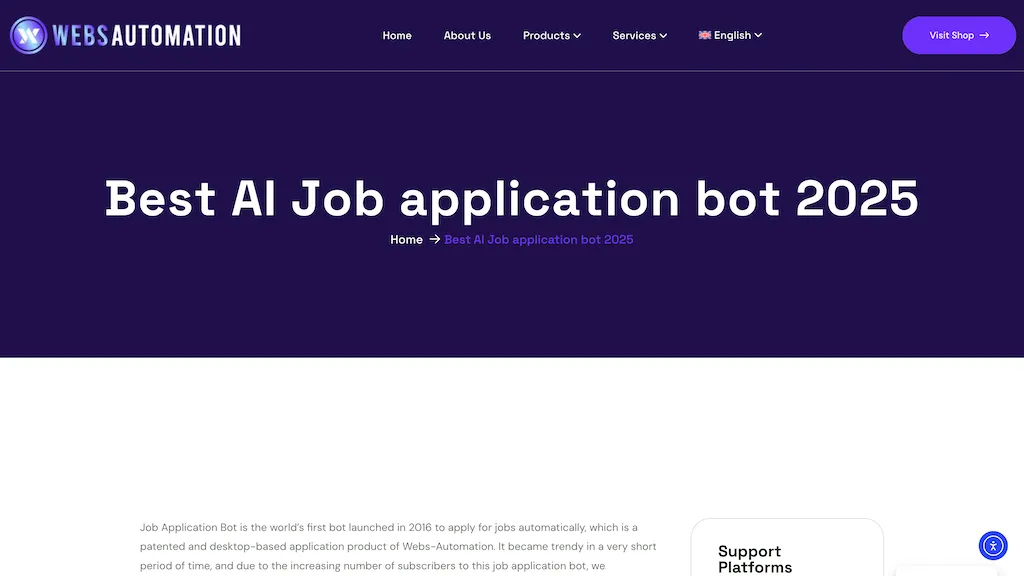 JobScout360 AI tool screenshot