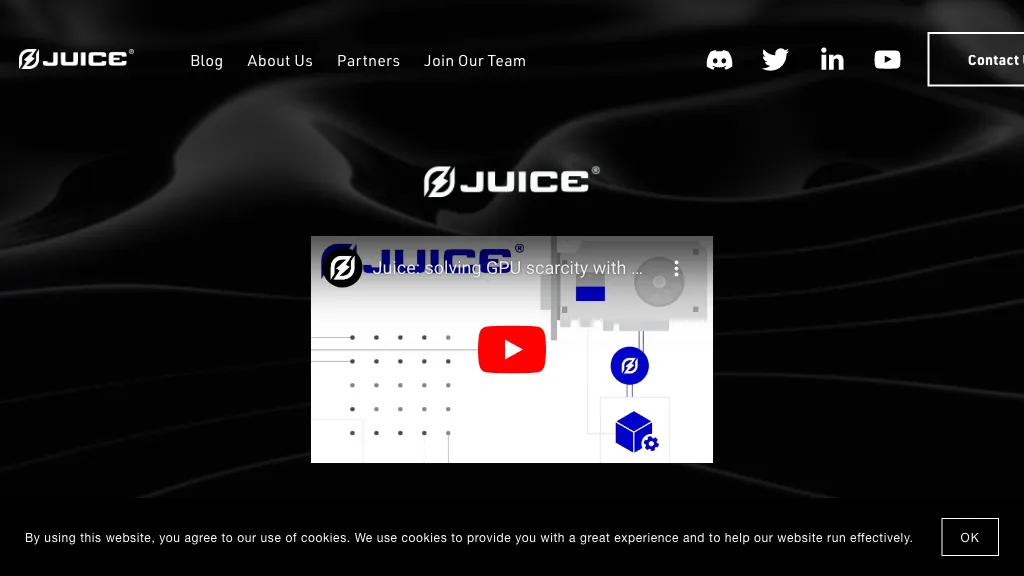 Juice website