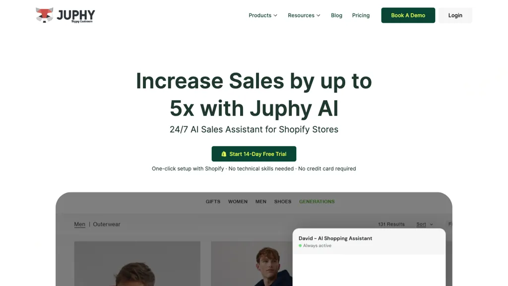 Juphy 3.0 website