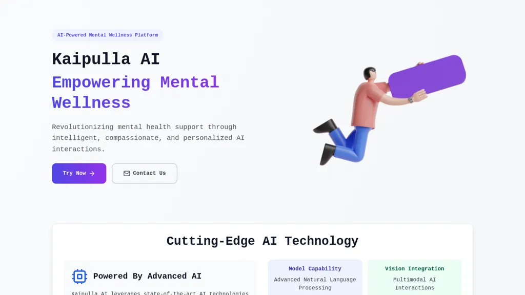 Kaipulla AI website