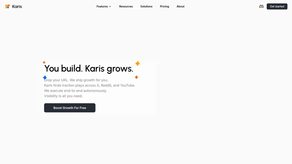 Karis AI tool screenshot