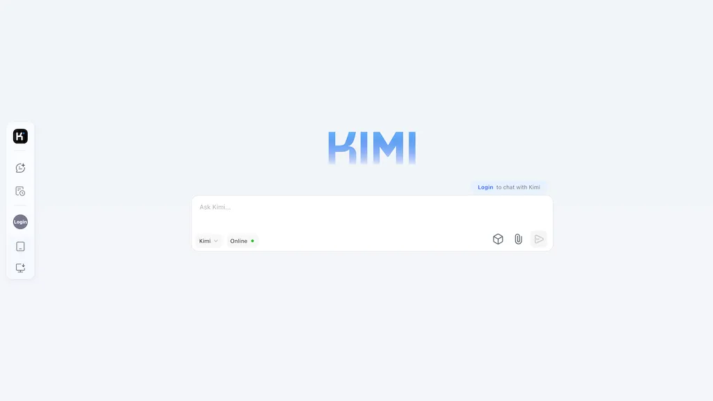 Kimi.ai website