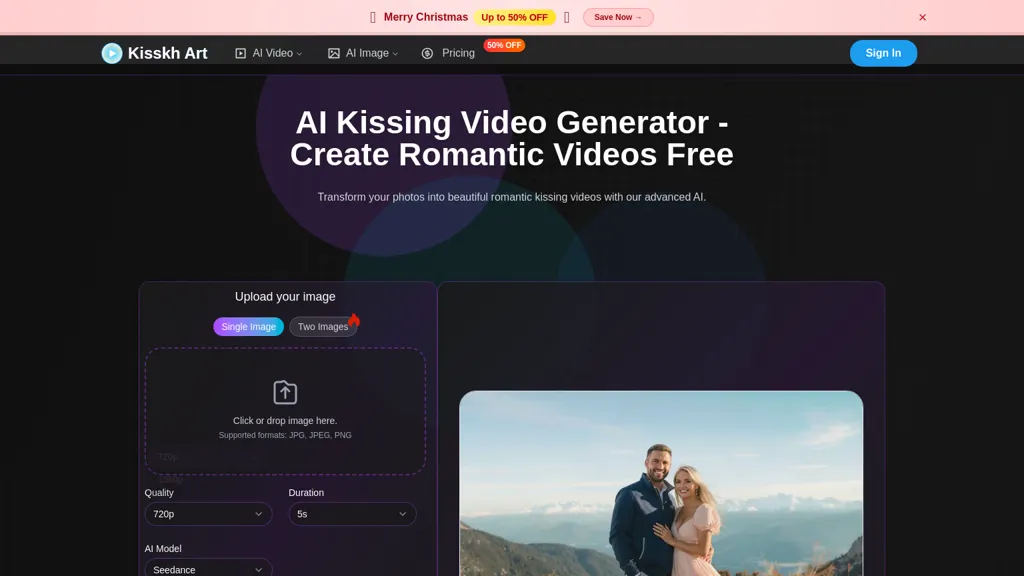 kisskh.art AI tool screenshot