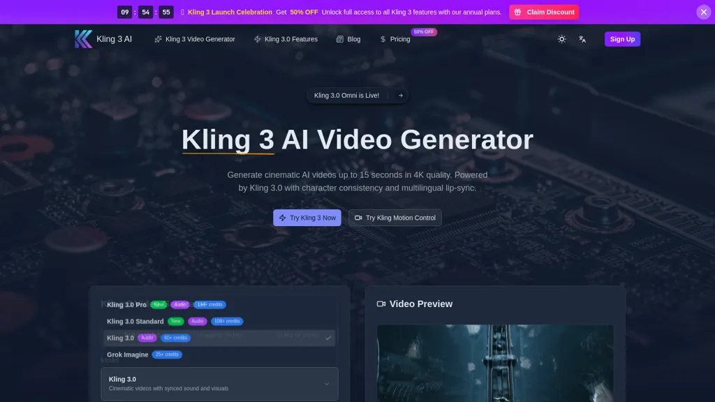 Kling3.app alternatives and competitors