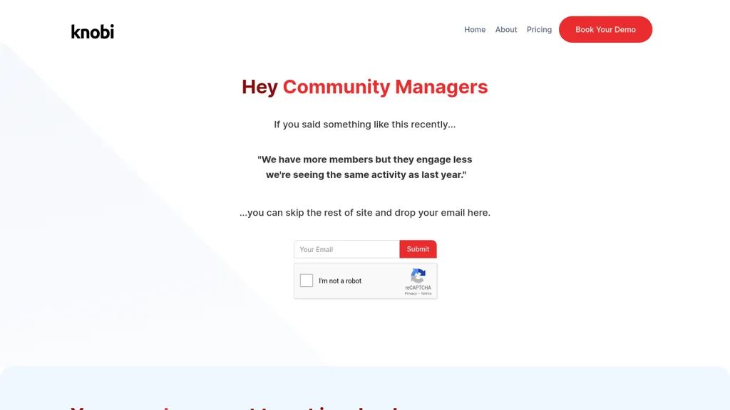 Knobi website