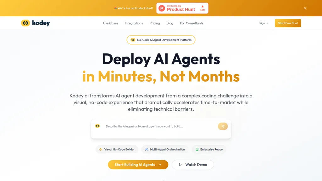 Kodey.ai alternatives and competitors