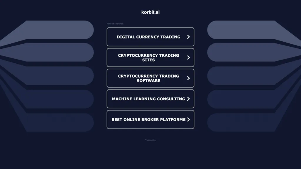 Korbit AI tool screenshot