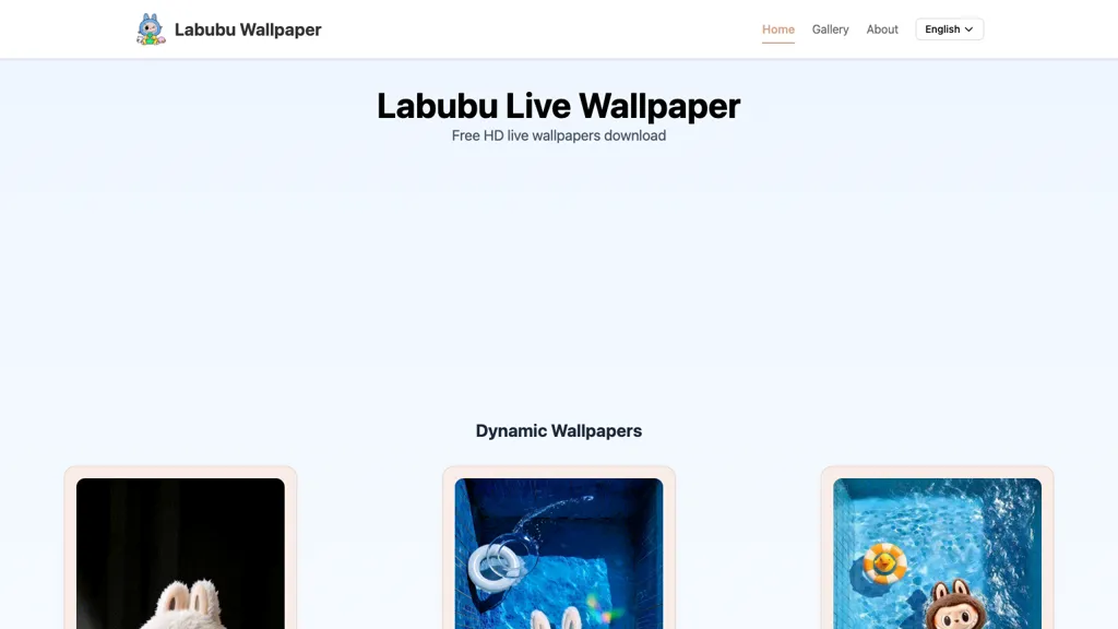 Labubu live wallpaper AI tool screenshot