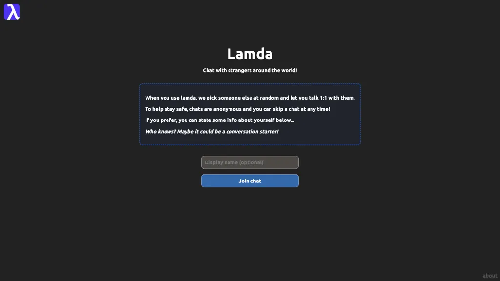 Lamda website