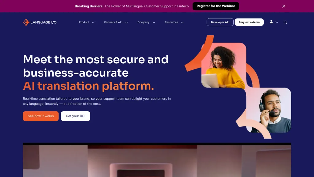 Language I/O website
