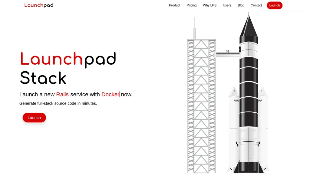 Launchpad Stack website