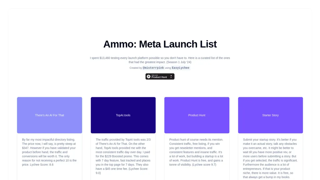 LaunchShortcut website