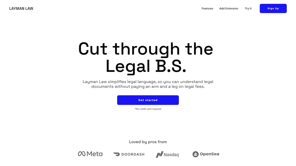 Layman Law website