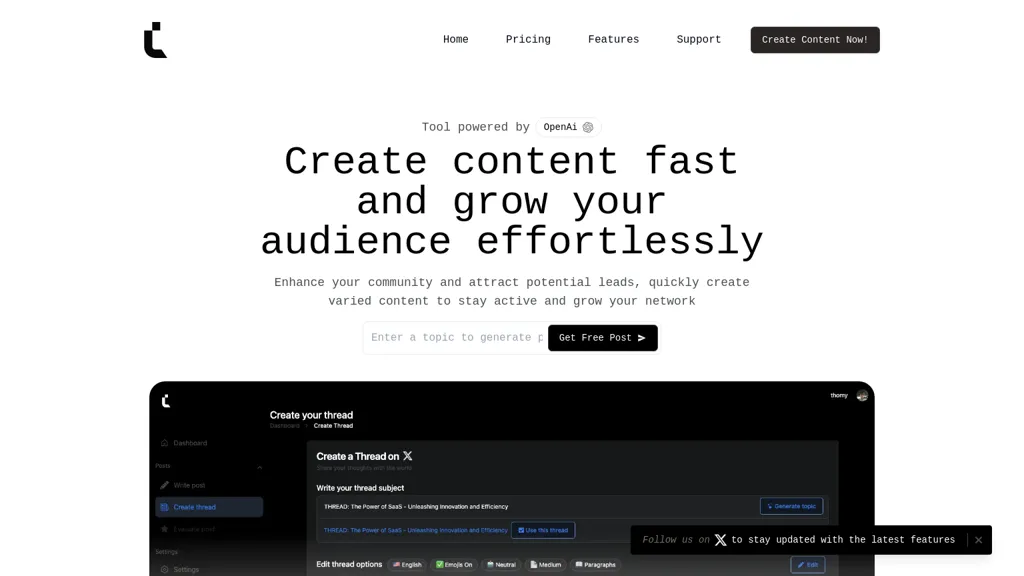 Leadily website