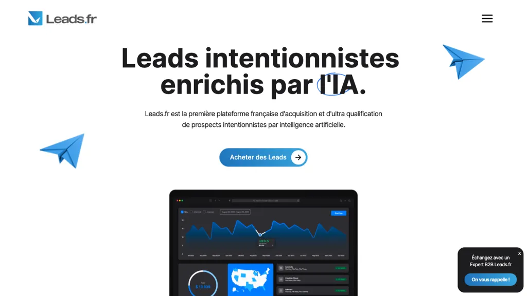 leads.fr website