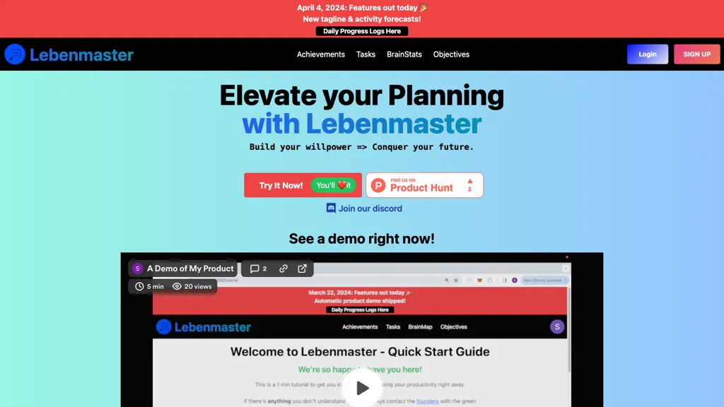 Lebenmaster website