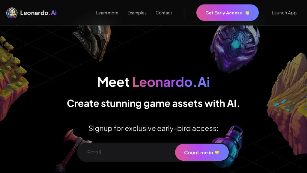 Leonardo.ai website