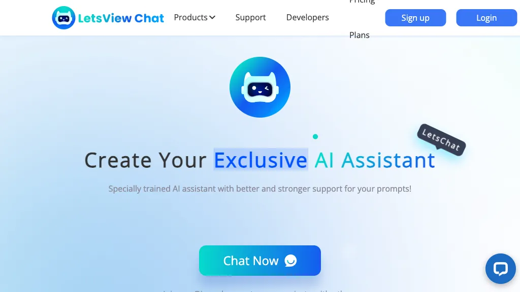 LetsView Chat website
