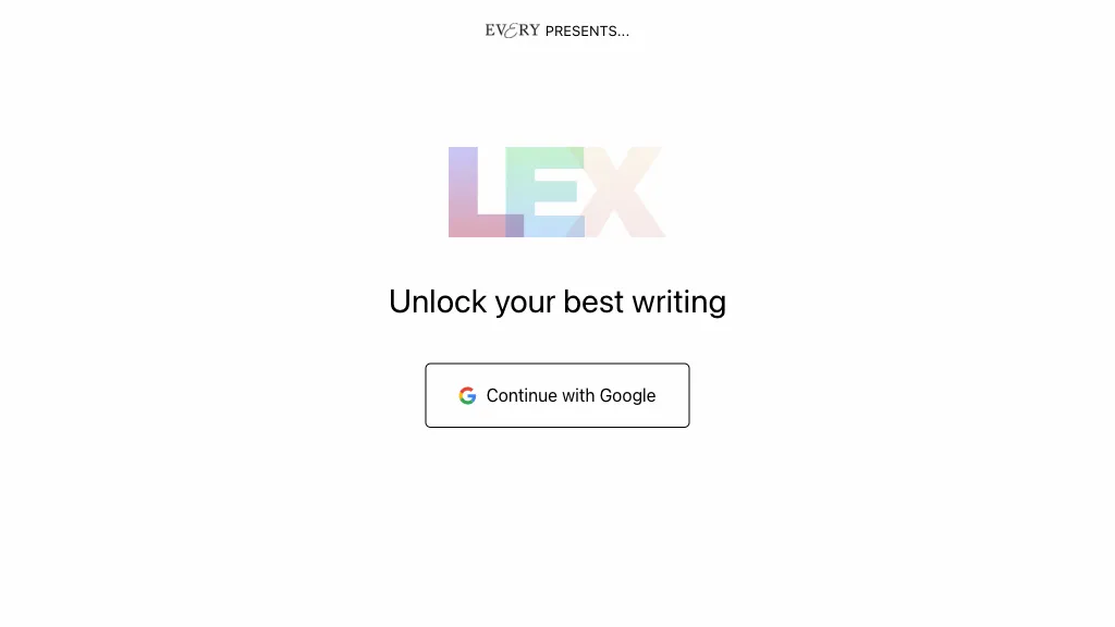 Lex website