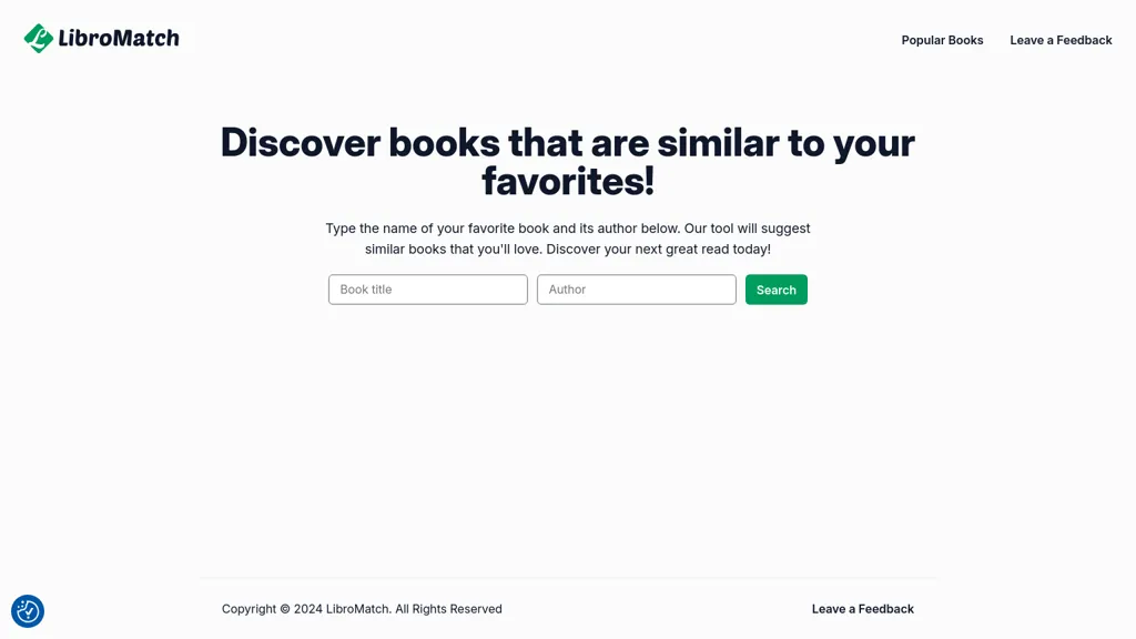 Libromatch website
