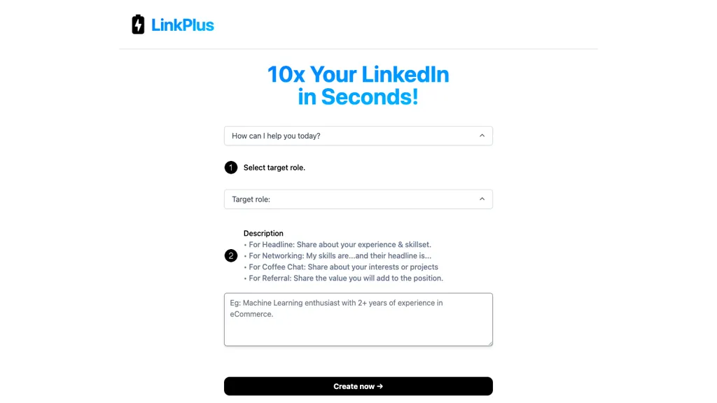 LinkPlus website