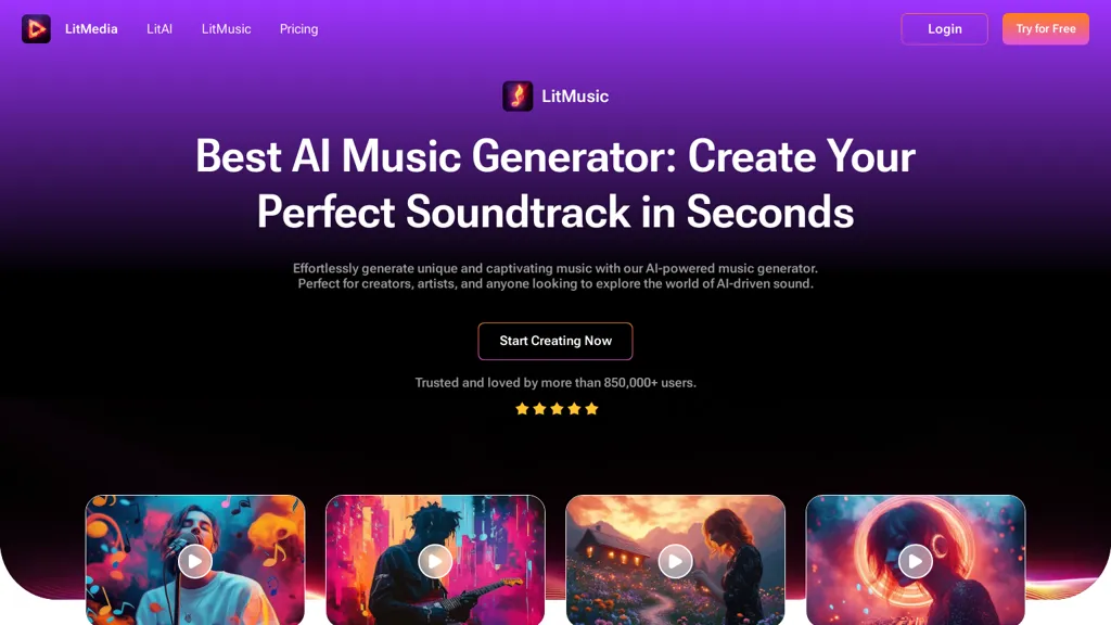 LitMusic website