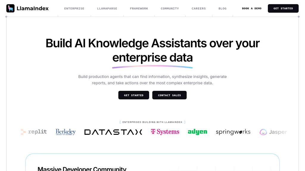 LlamaIndex website