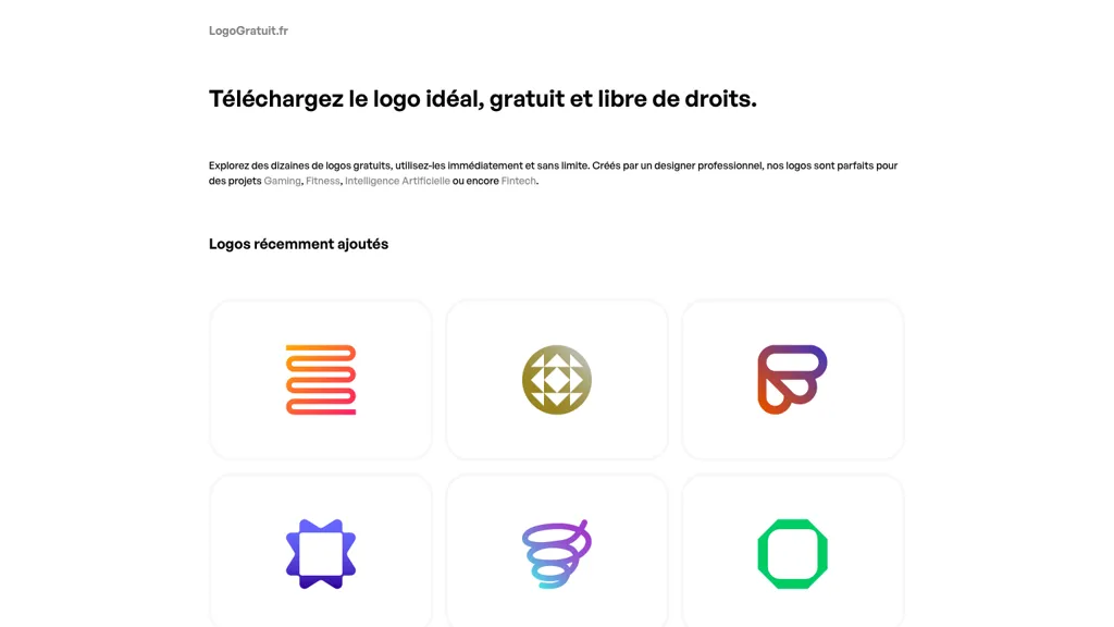 LogoGratuit website