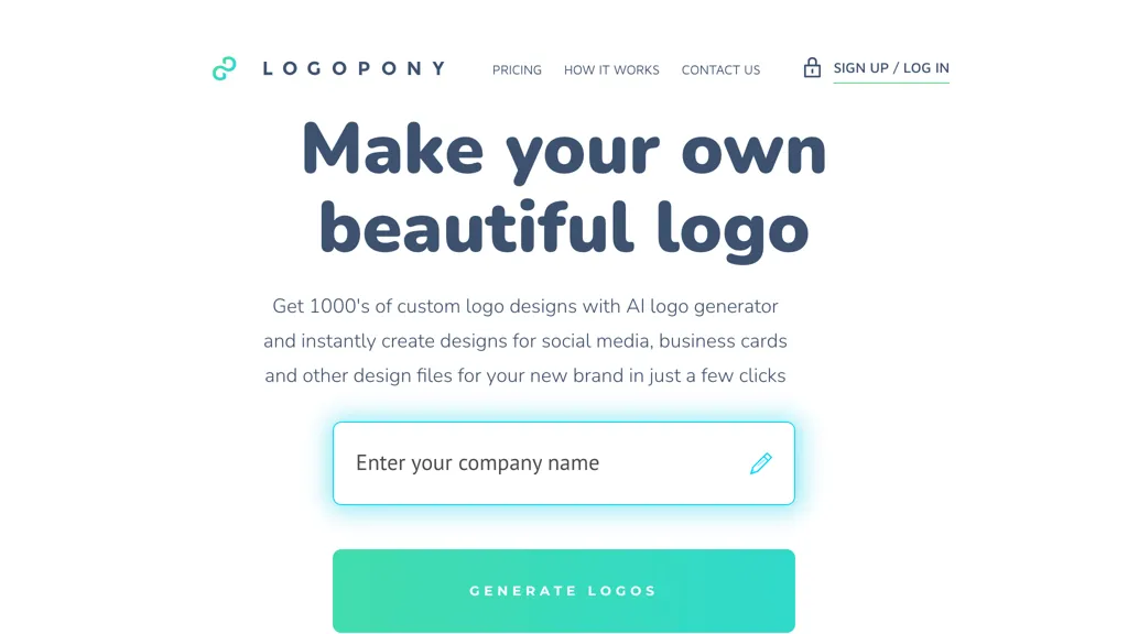 LogoPony website