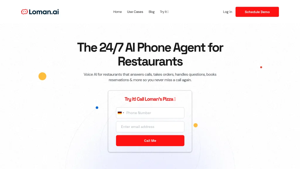 Loman website