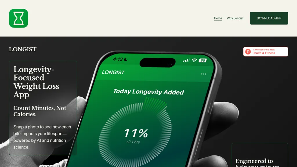 Longist AI tool screenshot