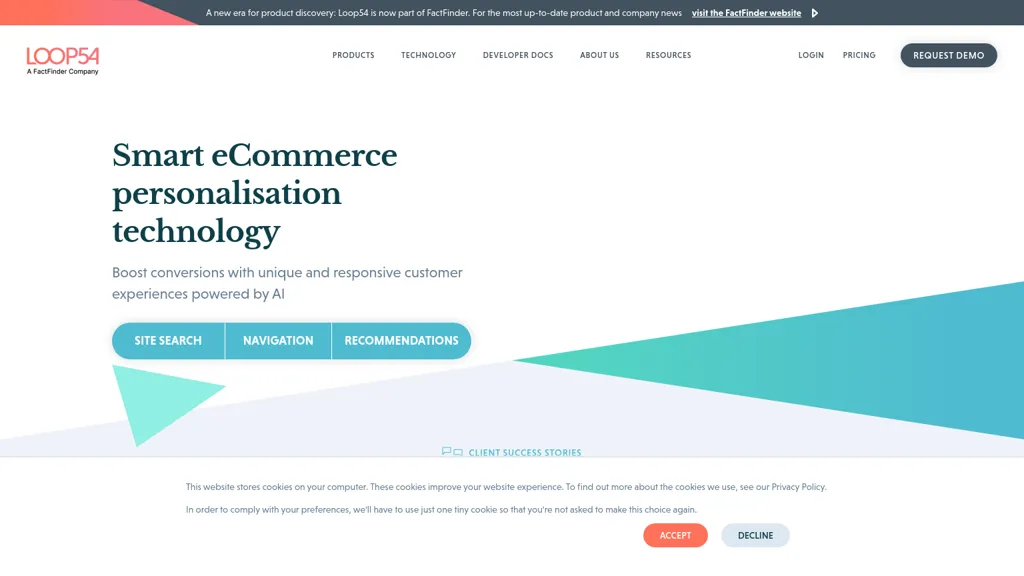 loop54.com website