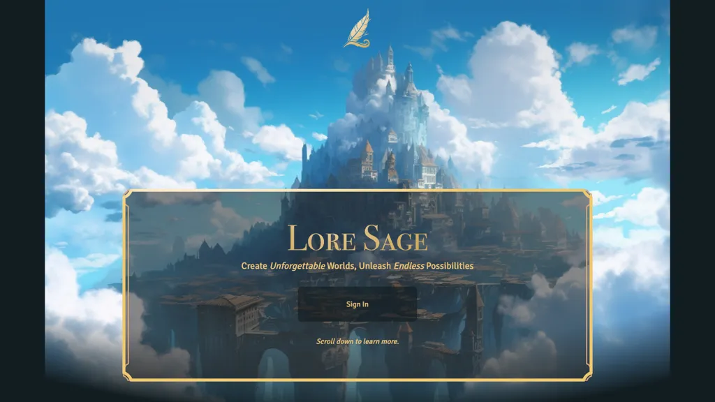 Lore Sage website