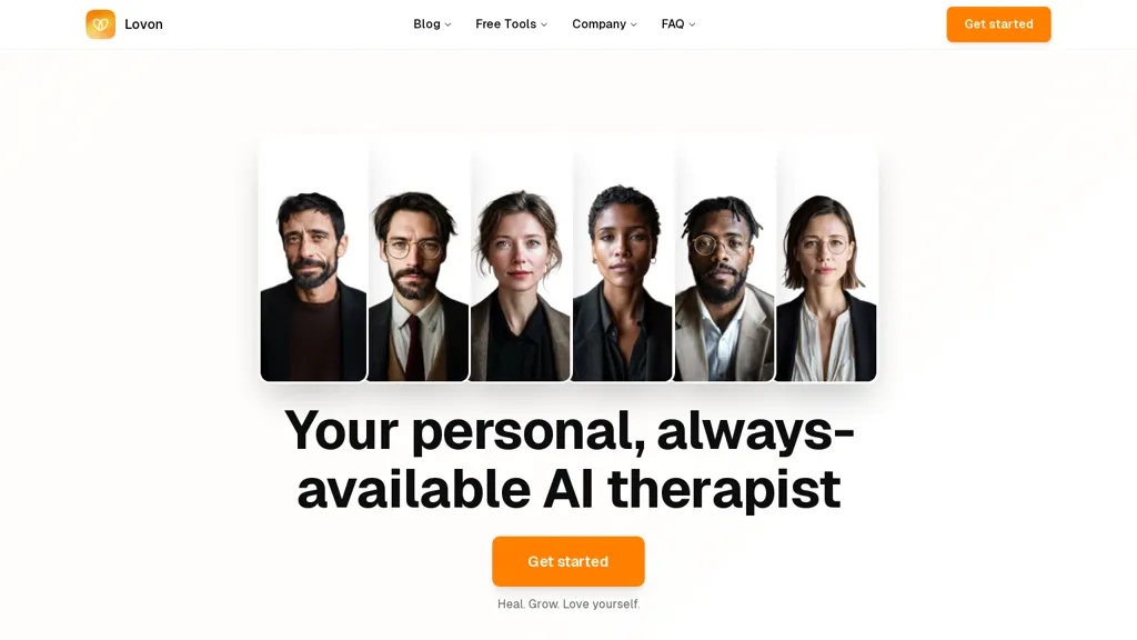 Lovon.app AI tool screenshot