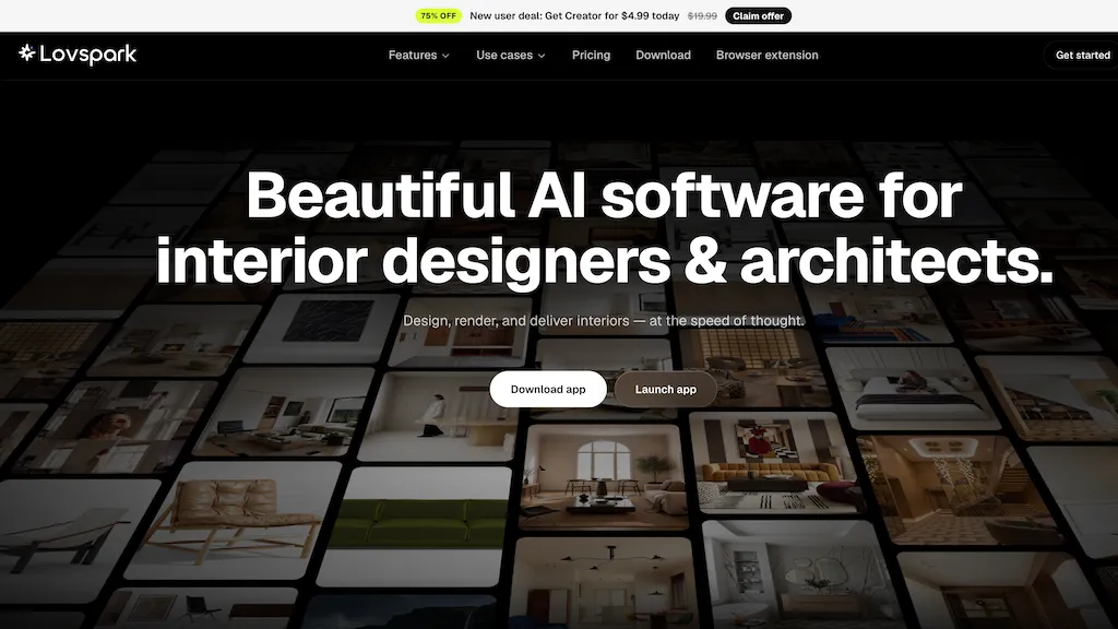 Lovspark AI AI tool screenshot
